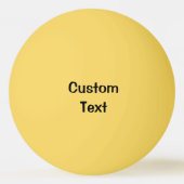 喜びの涙を流すピンポン顔 卓球ボール (裏面)