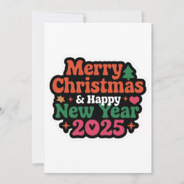 喜びの火花を送る：フラットホリデーカード シーズンカード