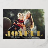 喜びの瞬間 |写真全体 箔シーズンカード (正面)