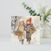 喜びの知らせ: クリスマスに愛をシェアしよう シーズンカード (スタンド正面)