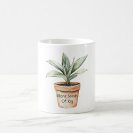喜びの種を植えよう コーヒーマグカップ