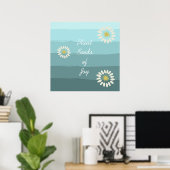 喜びの種を植える ポスター (ホームオフィス)