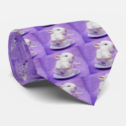 喜びの紫色の束 ネクタイ (ロール)