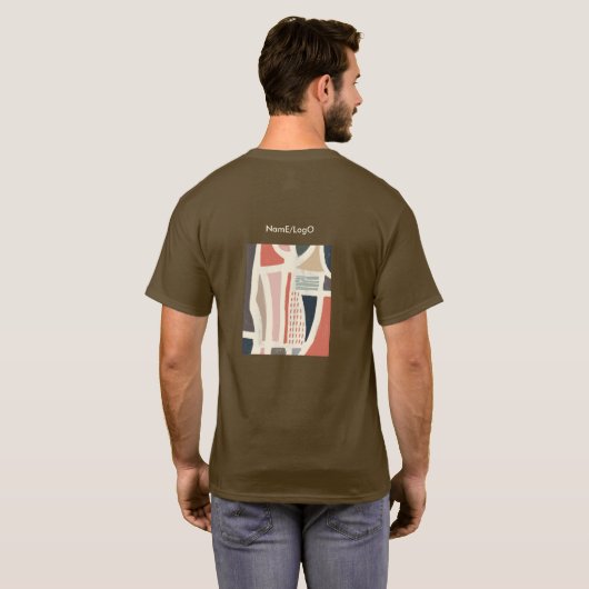 喜びの色Tシャツ_metaphor_16_a Tシャツ (裏面フル)