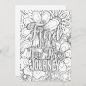 喜びの花を見つける | 自分の挨拶に色を付ける (正面/裏面)