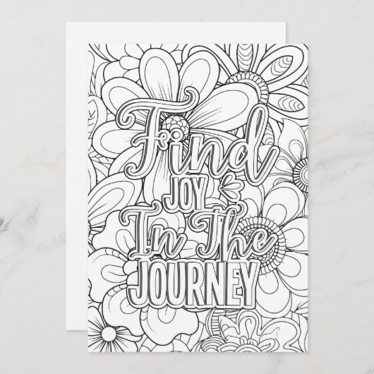 喜びの花を見つける | 自分の挨拶に色を付ける (正面/裏面)