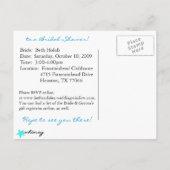 喜びの花嫁 インビテーションポストカード (裏面)