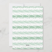 喜びの花束 ホリデー フォト カード (裏面)