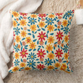 喜びの花20x20装飾用クッション クッション (ブランケット)
