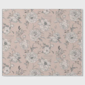 喜びの花 – シェークスピア結婚の ラッピングペーパー (フラット)