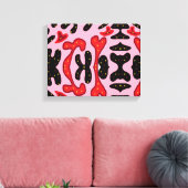 喜びの蝶 キャンバスプリント (インサイチュ (リビング))