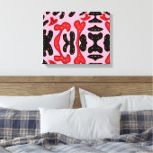 喜びの蝶 キャンバスプリント (インサイチュ (寝室))