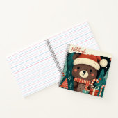 喜びの贈り物 - サンタベアのホリデーデリバリー ノートブック (内部)