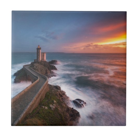 喜びの赤 タイル (正面)