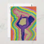 喜びの踊り ポストカード (正面/裏面)