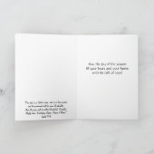 喜びの雪だるま シーズンカード (内部)