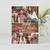 喜びの願いレトロクリスマスレッドトラック3 PHOTO シーズンカード (スタンド正面)