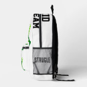 喜びのBAG プリントバックパック (右)