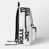 喜びのBAG プリントバックパック (左)