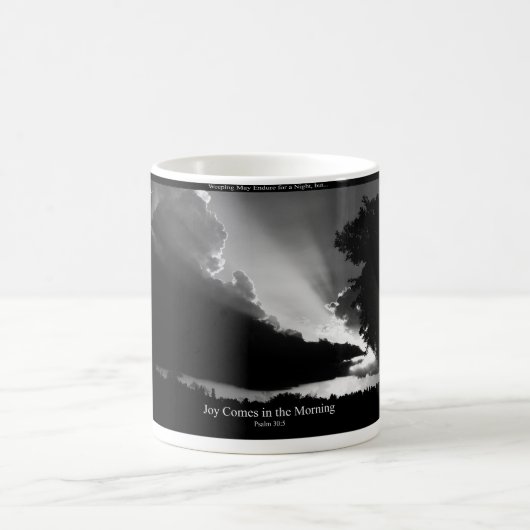 喜びは朝入って来ます コーヒーマグカップ (中央)