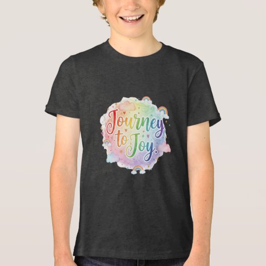 喜びへの旅 トライブレンドTシャツ (正面)
