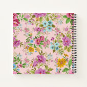 喜びをもたらすフローラの速報 ノートブック (裏面)