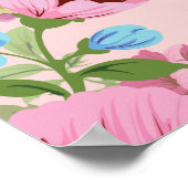 喜びをもたらすフローラ ポスター (角)