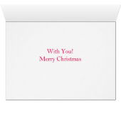 喜びを共有する花のカードのクリスマスリース|過去記事 (内部横(下))