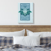 喜びを取り戻す – The White Lotus キャンバスプリント (インサイチュ (寝室))