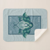 喜びを取り戻す – The White Lotus シェルパブランケット (正面(横))