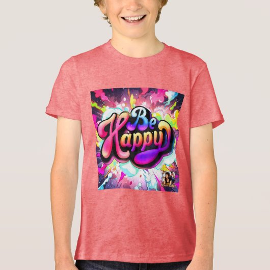 喜びを受け入れる トライブレンドＴシャツ (正面)