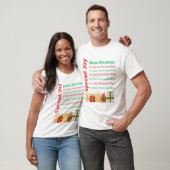 「喜びを広め、共有の優しさ – クリスマスだ Tシャツ (ユニセックス)