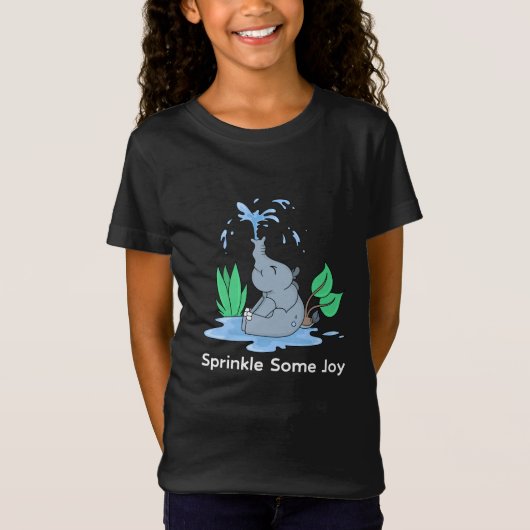 喜びを振りかける Tシャツ (正面)