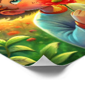 「喜びを捕らえる」 ポスター (角)