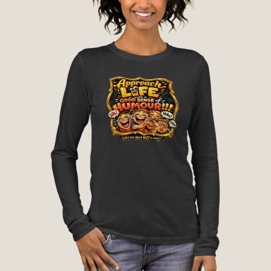 喜びを放射する トライブレンドＴシャツ (正面)
