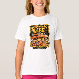 喜びを放射する Tシャツ