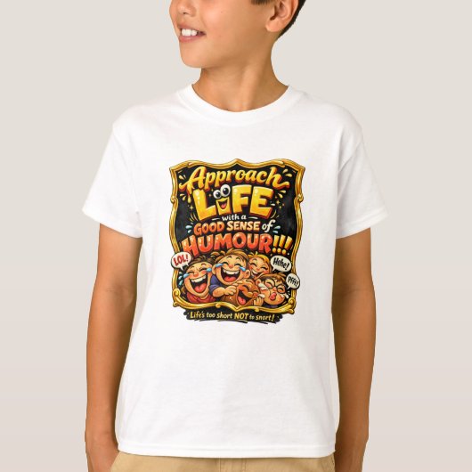 喜びを放射する Tシャツ (正面)