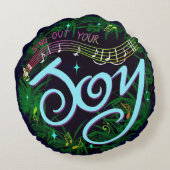 喜びを歌え！ ラウンドクッション (裏面)