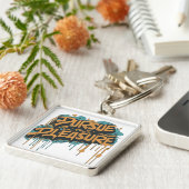 喜びを追求するキーチェーン キーホルダー (側面)