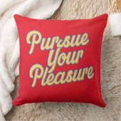 喜びを追求する クッション (ブランケット)