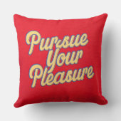 喜びを追求する クッション (裏面)