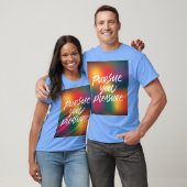 喜びを追求する Tシャツ (ユニセックス)