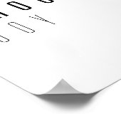 喜びを選びなさい。ポスターとプリント ポスター (角)