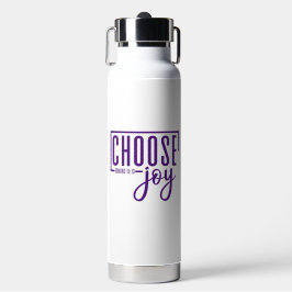 喜びを選ぶ – ポジティブさと幸福を受け入れる ウォーターボトル