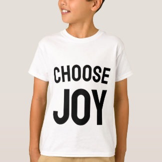 喜びを選ぼう - 前向きな気持ちのキッズTシャツ Tシャツ