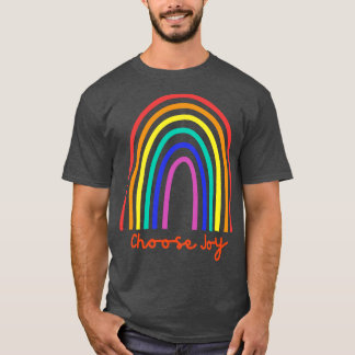 喜びを選択する愛を選択する幸せを選択するラを参照 Tシャツ