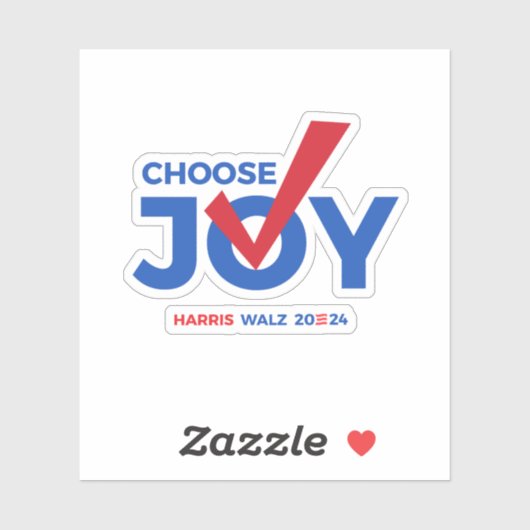 喜びを選択 シール (シート)