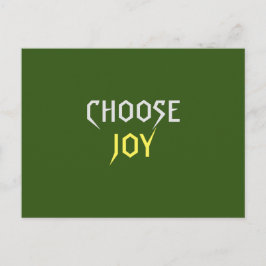 喜びを選択 ポストカード