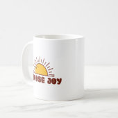 喜びを選択 モチベーションマグ コーヒーマグカップ (正面左)
