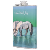 喜びを飲みよう フラスク (左)